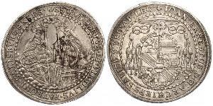 1/2 Thaler Salzbourg (1328 - 1803) Argent 