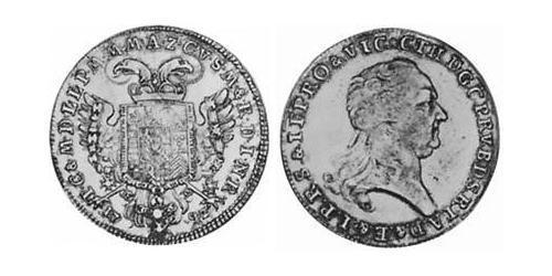 1/2 Thaler Électorat de Bavière (1623 - 1806) Argent 