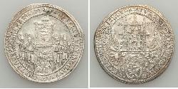 1/2 Thaler Austria Argento 