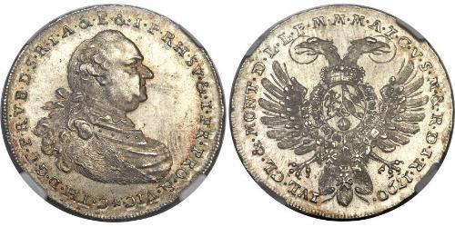 1/2 Thaler Elettorato di Baviera (1623 - 1806) Argento 