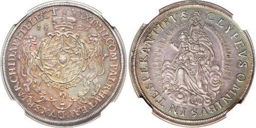 1/2 Thaler Elettorato di Baviera (1623 - 1806) Argento 