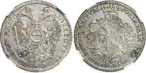 1/2 Thaler Free Imperial City of Nuremberg (1219 - 1806) Argento 