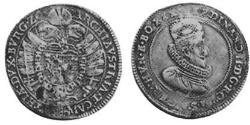 1/2 Thaler Sacro Romano Impero (962-1806) Argento 