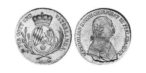 1/2 Thaler Electorate of Bavaria (1623 - 1806) Plata 