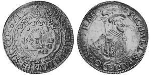 1/2 Thaler Principality of Transylvania (1571-1711) Plata 