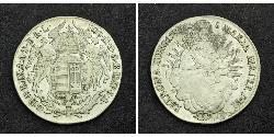 1/2 Thaler Reino de Hungría (1000-1918) Plata Maria Theresa of Austria (1717 - 1780)