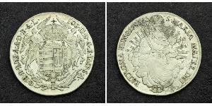 1/2 Thaler Reino de Hungría (1000-1918) Plata Maria Theresa of Austria (1717 - 1780)