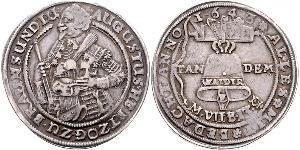 1/2 Thaler Fürstentum Braunschweig-Wolfenbüttel (1269 - 1815) Silber 