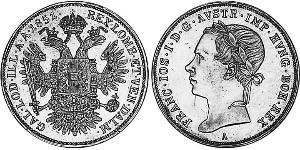 1/2 Thaler Kaisertum Österreich (1804-1867) Silber 
