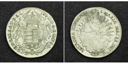 1/2 Thaler Königreich Ungarn (1000-1918) Silber Maria Theresa of Austria (1717 - 1780)
