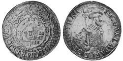 1/2 Thaler Principality of Transylvania (1571-1711) Silber 