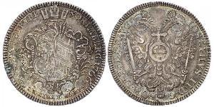 1/2 Thaler Reichsstadt Nürnberg (1219 - 1806) Silber 