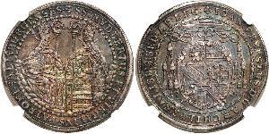 1/2 Thaler Salzburg (1328 - 1803) Silber 