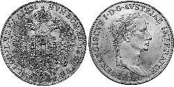 1/2 Thaler Austrian Empire (1804-1867) Silver 