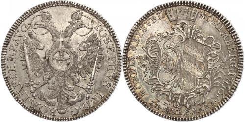 1/2 Thaler Free Imperial City of Nuremberg (1219 - 1806) Silver 