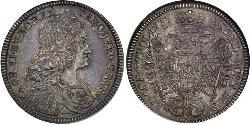 1/2 Thaler Habsburg Empire (1526-1804) Silver Charles VI, Holy Roman Emperor (1685-1740)