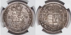 1/2 Thaler Hungary Silver 