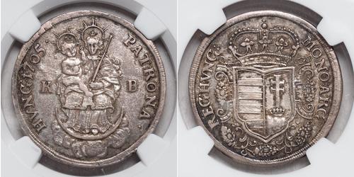 1/2 Thaler Hungary Silver 