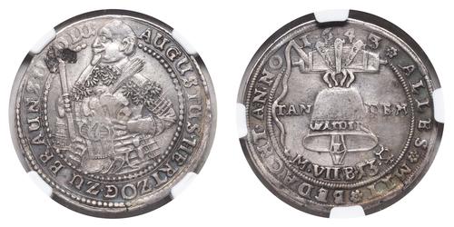 1/2 Thaler Principality of Brunswick-Wolfenbüttel (1269 - 1815) Silver 