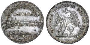 1/2 Thaler 瑞士 銀 