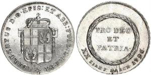 1/2 Thaler 联邦州 (德国) 銀 
