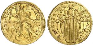 1/2 Zecchino Ciudad del Vaticano Oro 