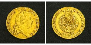 1/2 Гинея Соединённое королевство Великобритании и Ирландии (1801-1922) Золото Георг III (1738-1820)