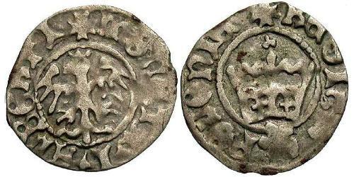 1/2 Грош Королівство Польське  (1025-1569) Срібло Ян I Ольбрахт (1459-1501)