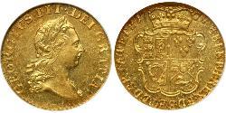 1/2 Гінея Королівство Великобританія (1707-1801) Золото Георг III (1738-1820)