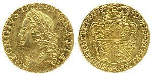 1/2 Гінея Королівство Великобританія (1707-1801) Золото Георг II (1683-1760)