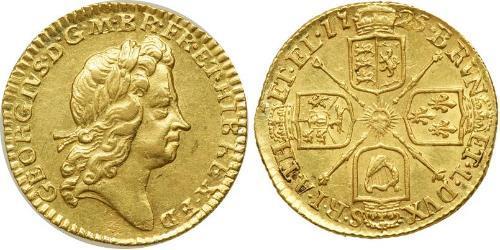 1/2 Гінея Королівство Великобританія (1707-1801) Золото Георг I (1660-1727)