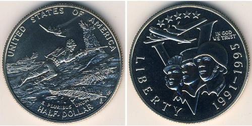 1/2 Долар США (1776 - ) Нікель/Мідь 