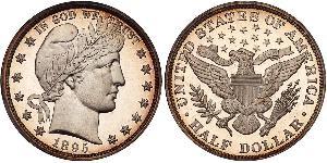 1/2 Долар США (1776 - ) Срібло 