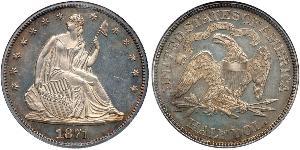 1/2 Долар США (1776 - ) Срібло 