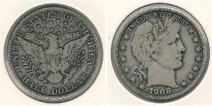 1/2 Долар США (1776 - ) Срібло 