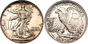 1/2 Долар США (1776 - ) Срібло 