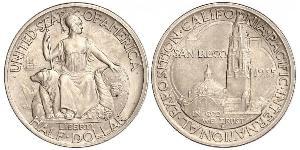 1/2 Долар США (1776 - ) Срібло 