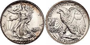 1/2 Долар США (1776 - ) Срібло 
