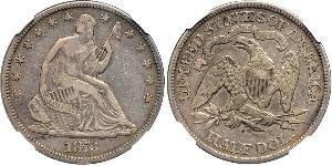 1/2 Долар США (1776 - ) Срібло 