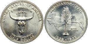 1/2 Долар США (1776 - ) Срібло 
