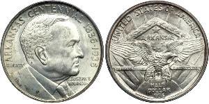 1/2 Долар США (1776 - ) Срібло 