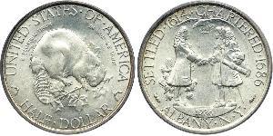 1/2 Долар США (1776 - ) Срібло 