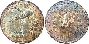 1/2 Долар США (1776 - ) Срібло 
