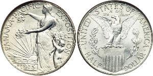 1/2 Долар США (1776 - ) Срібло 