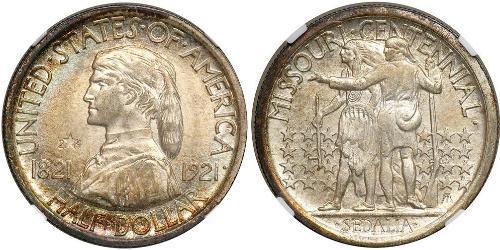1/2 Доллар США (1776 - )  