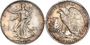 1/2 Доллар США (1776 - ) Серебро 