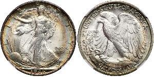 1/2 Доллар США (1776 - ) Серебро 