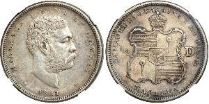 1/2 Доллар США (1776 - ) Серебро 