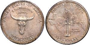 1/2 Доллар США (1776 - ) Серебро 
