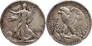 1/2 Доллар США (1776 - ) Серебро 